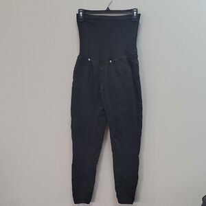 Maternity Overbump Skinny Leggings - Black